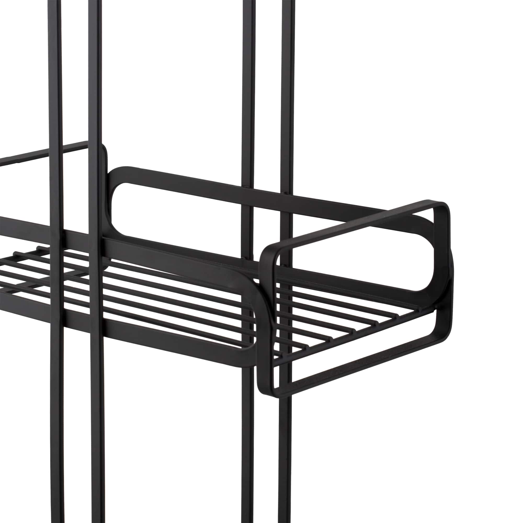 Elle Décor Noir Black 3 Tier Spa Tower